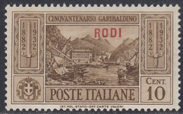 1932 Giuseppe Garibaldi 1 Valore Sass. 20 MNH** Cv 140 - Aegean (Rodi)