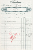 Facture Pour Vente Et Livraison 1933 - Luxembourg
