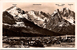 (1 Oø 21) OLDER - B/w - Germany - Garmisch-Partenkirchen (posted 1939) - Garmisch-Partenkirchen