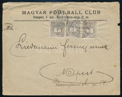 1900 Budapesti Helyi Levél Feketeszámú 3x1kr Bérmentesítéssel - Other & Unclassified