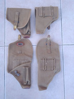 Italian Military Holster Etui For The Beretta 1934,1935 WWII Khaki Shade - Armes Neutralisées