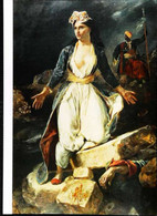 ►  Eugénie Delacroix La Grèce Mourante Sur Les Ruines De Missolunghi  Bordeaux Musée Des Beaux Arts - Paintings