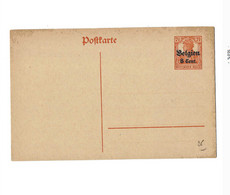 Entier Postal à 8 Centimes Sur 7 1/2 Pfennig. - Occupation Allemande