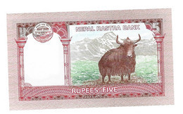 *nepal 5 Rupees 2017   76   Unc - Népal