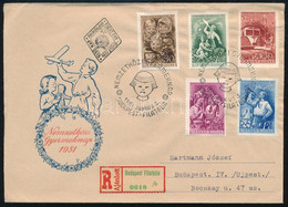 1951 Nemzetközi Gyermeknap Ajánlott FDC - Other & Unclassified