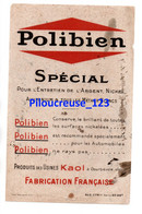 92  Hauts De Seine - COURBEVOIE - BUVARD - " POLIBIEN Spécial - Produits Des Usines KAOL " - RARE - S