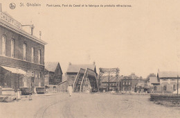 St. Ghislain - Pont-Levis, Pont Du Canal Et La Fabrique De Produits Réfractaires - Saint-Ghislain