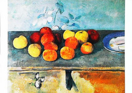 ► Paul Cézanne Pommes Et Biscuits - Paintings