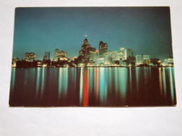 CPA USA Michigan Detroit Skyline 1965 - Detroit