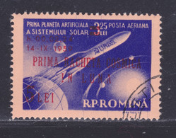 ROUMANIE AERIENS N°  101 ° Oblitéré, Used, TB (D9104) Planète Artificielle Du Soleil Solnik, Lunik II,cosmos - 1959 - Used Stamps