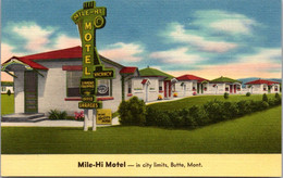 Montana Butte The Mile-Hi Motel - Butte