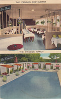 New York City The Penguin Restaurant And The Fireside Ranch Motel Middletown - Bars, Hotels & Restaurants