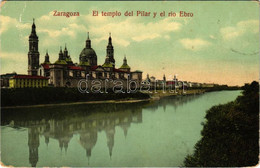 * T2/T3 Zaragoza, El Tempo Del Pilar Y El Rio Ebro / Church, River (EB) - Unclassified