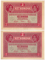 1917. 2K (2x) T:II Adamo K6 - Unclassified