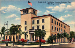Florida Orlando Post Office Building Curteich - Orlando