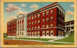 West Virginia Huntington Chesapeake And Ohio Hospital 1950 Dexter Press - Huntington
