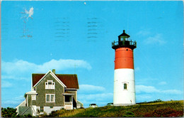 Massachusetts Cape Cod North Eastham Nauset Lighthouse 1977 - Cape Cod