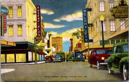 Louisiana Baton Rouge Third Street 1948 - Baton Rouge