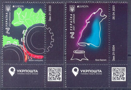 2021. Ukraine, Europa 2021, 2v, Mint/** - Ucraina