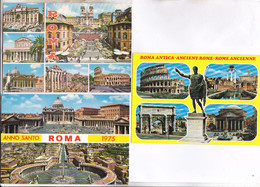 3 CPM ROMA (voir Timbres) - Colecciones & Lotes