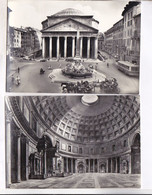 2 CPM PHOTO  ROMA  PANTHEON - Collections & Lots
