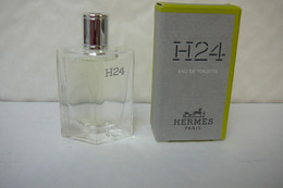 HERMES " H 24 " MINI EDT  5 ML  LIRE ETVOIR !! - - Miniaturen Flesjes Heer (met Doos)