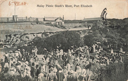 CPA - Afrique Du Sud - Malay Picnic Shark's River - Port Elizabeth - Animé - Rivière - Edit. S.P. Bartlett - Südafrika