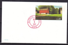 Etats Unis - Carte Postale De 1995 - Entier Postal - Oblit Catskill - Chats  ? - - 1981-00