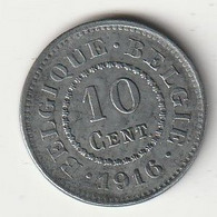 10 CENTIMES 1916 BELGIE /20804/ - 10 Centimes