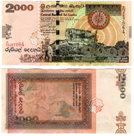 Sri Lanka - 2000 Rupees 2006 P. 121b UNC Lemberg-Zp - Sri Lanka