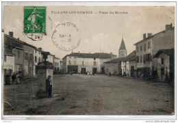 01. Villars Les Dombes. Place Du Marché - Villars-les-Dombes