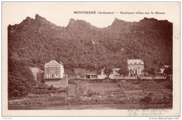08. Monthermé. Quelques Villas Sur La Meuse - Other & Unclassified