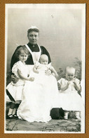 " PRINCESSES MARIE-ADELAÏDE - CHARLOTTE Et HILDA DU LUXEMBOURG "  Carte Photo (1897) - Koninklijke Familie