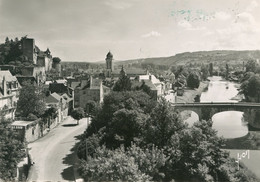 15044 Cpsm 24 Montignac Sur Vézère - Vue Aérienne - Montignac-sur-Vézère