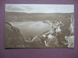 CPA PHOTO LE PONT Rochers De L'Aouille COMMUNE De L'ABBAYE - L'Abbaye