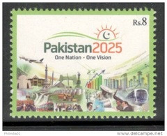 Pakistan 2014 2025 One Nation-One Vision Economy & Industry MNH # 4186 - Pakistan