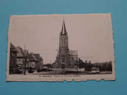 Eglise Et Avenue DELLEUR > BOITSFORT ( Edit. P.B.L. - N° 21 ) 19?? ( Zie/voir Scans ) ! - Watermael-Boitsfort - Watermaal-Bosvoorde