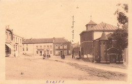 CPA -  Romsée - L'église - Friture Restaurant A. Demany - Rue De Magnée - Animé - Fléron