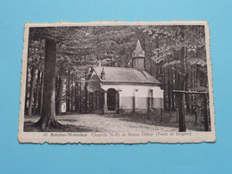 Chapelle De N.D. De Bonne Odeur > BOITSFORT WELRIEKEN ( Edit. P.B.L. - N° 49 ) 19?? ( Zie/voir Scans ) ! - Watermael-Boitsfort - Watermaal-Bosvoorde