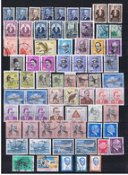 Türkei, Turkey 1948-2011: Ca. 140 Used Stamps (with Duplication), Many High Values - Collezioni & Lotti