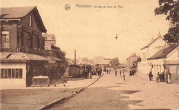 CPA - Rochefort - Arrivée Du Tram De Han - Edit. Ern. Thill - Nels - Tram - Bureau De Marchandise - Rochefort