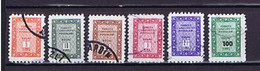 Türkei, Turkey 1960-1963: Officials, 6 Diff. Used, 6 Versch. Gestempelt - Official Stamps