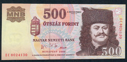 HUNGARY P194 500 FORINT 2006 COMMEMORATIVE 1956 UNC. - Ungarn