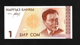 Kyrgyzstan, 1 Kyrgyzstani Som, 1994 ND Issue - Kirgizïe