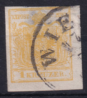 AUSTRIA 1850/54 - Canceled - ANK 1 - 1kr - Oblitérés