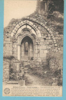 Abbaye D'Aulne (Gozée-Thuin)-les Ruines-Porte Trilobée-Architecture-Période Romano-Ogivale -+/- 1920-edition:E.Desaix - Thuin