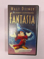 Fantasia - Walt Disney Le Grand Chef-d'oeuvre VHS Cassette Vidéo - Andere & Zonder Classificatie