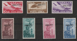 242 Trieste A  Posta Aerea 1949 - Campidoglio N. P.a. 20/26. Cat. € 220,00. SPL - Luchtpost