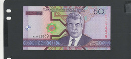 TURKMENISTAN - Billet 50 Manat 2005  NEUF/UNC Pick. 17 - Turkmenistán