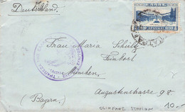 GREECE - LETTER > MÜNCHEN/DE Ca 1935 /5-18 - Cartas & Documentos